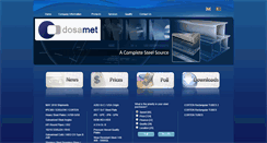 Desktop Screenshot of dosamet.com