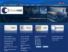 Tablet Screenshot of dosamet.com